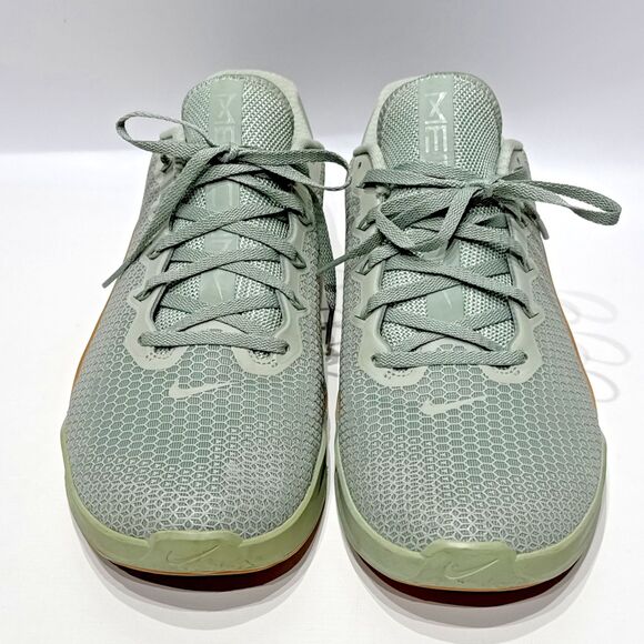 Nike Metcon 5 Light Green Training Shoes Sneakers Men’s Size 11.5 Minimal Wear - Picture 4 of 14